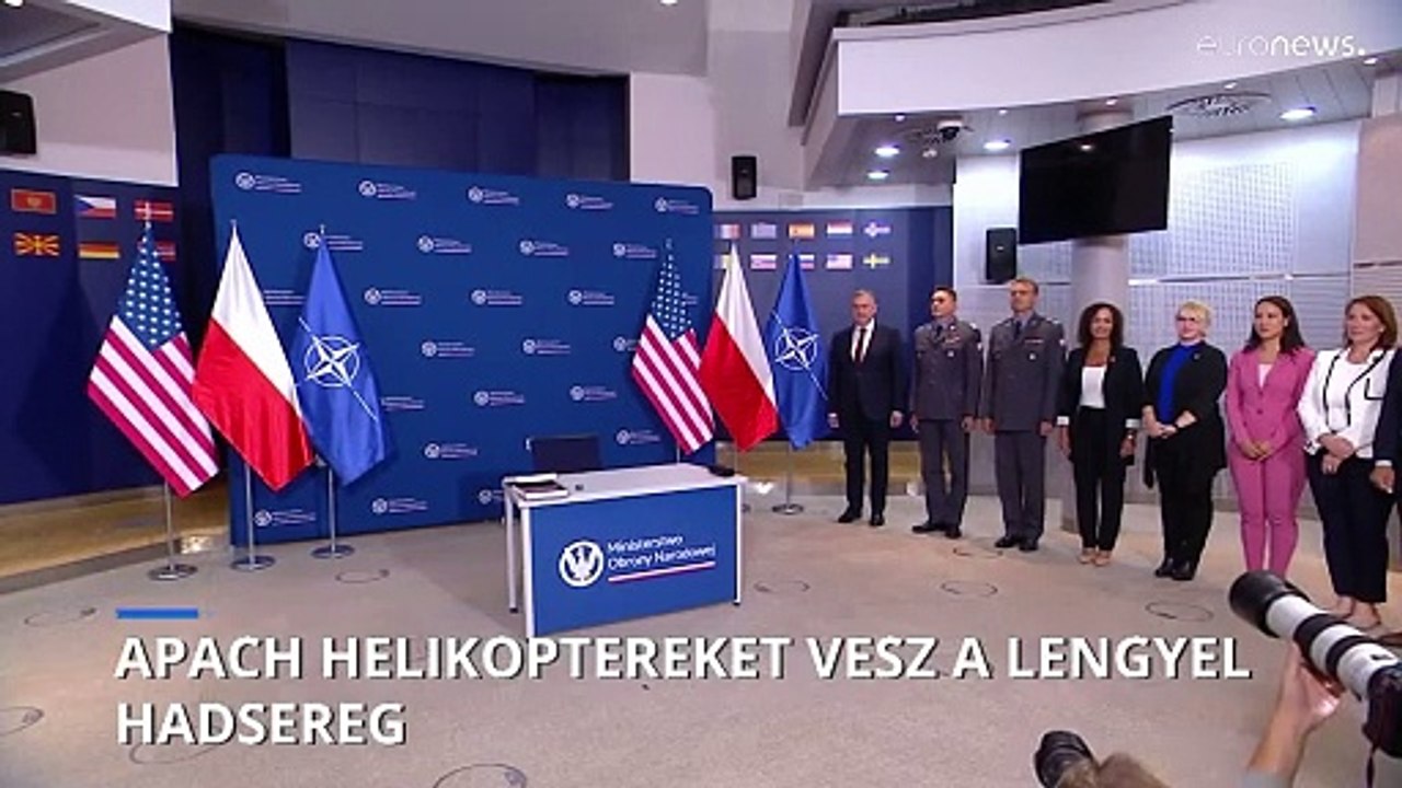 Lengyelország katonai helikoptereket vásárol az Apache-tól 🛩️