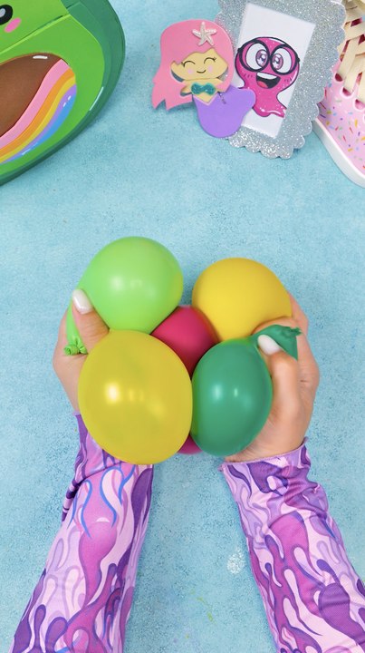 DIY Kawaii Sticky Balloons  Fidget Toy Idea  ✨ #shorts