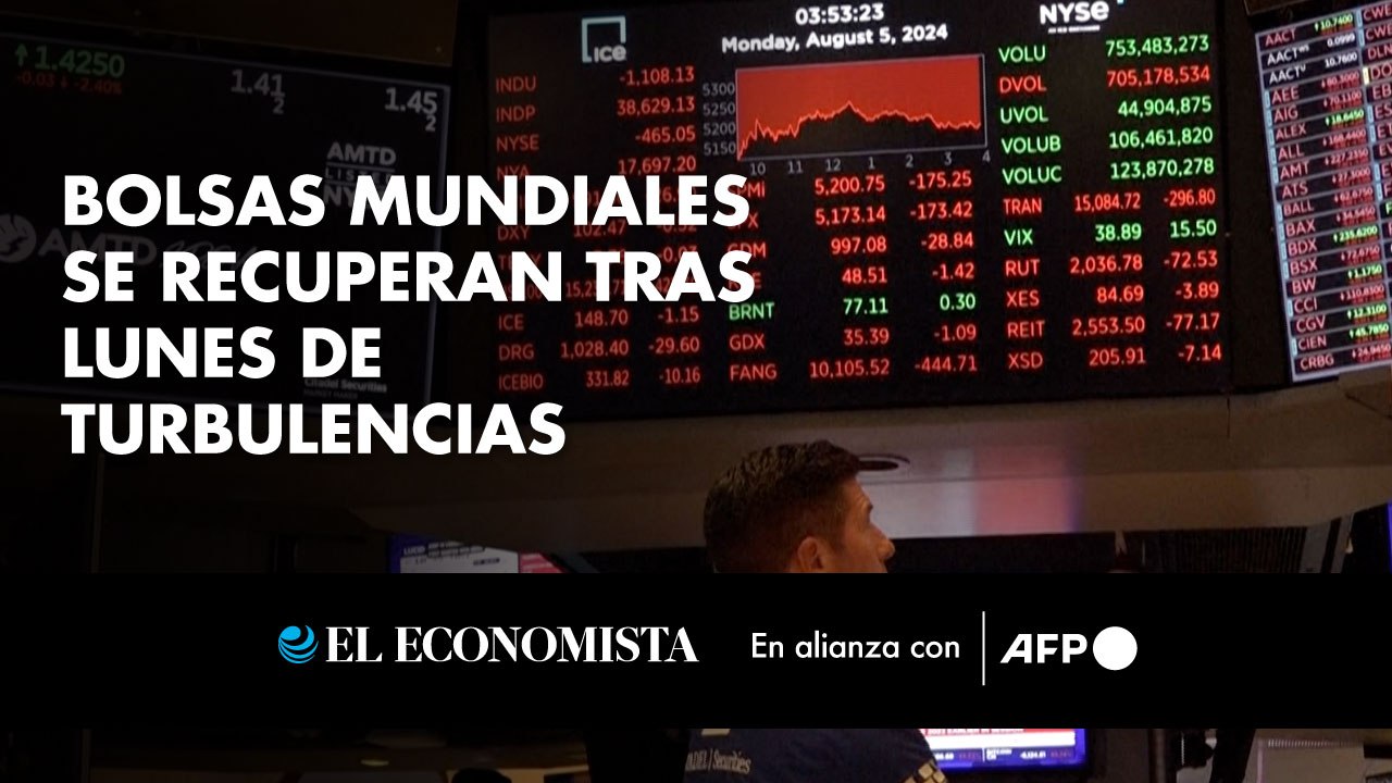 Bolsas mundiales se recuperan tras lunes de turbulencias
