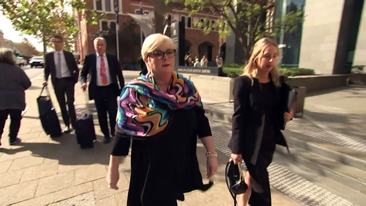 Senator Linda Reynolds gives evidence in defamation trial