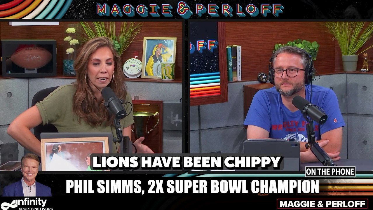 Phil Simms on Giants vs. Lions Fights: 'We're a Different Team This Year!