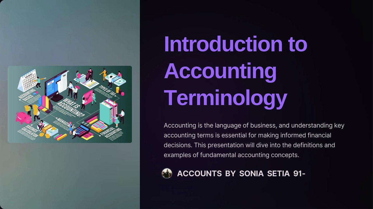 BASIC ACCOUNTING TERMS OF FINANACIAL ACCOUNTING.