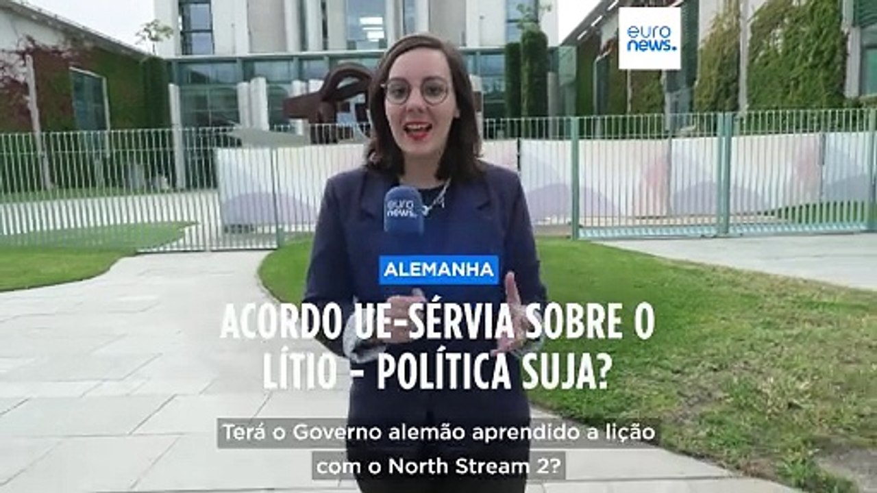 Sérvios preparam protestos contra acordo de extração de lítio com a Alemanha