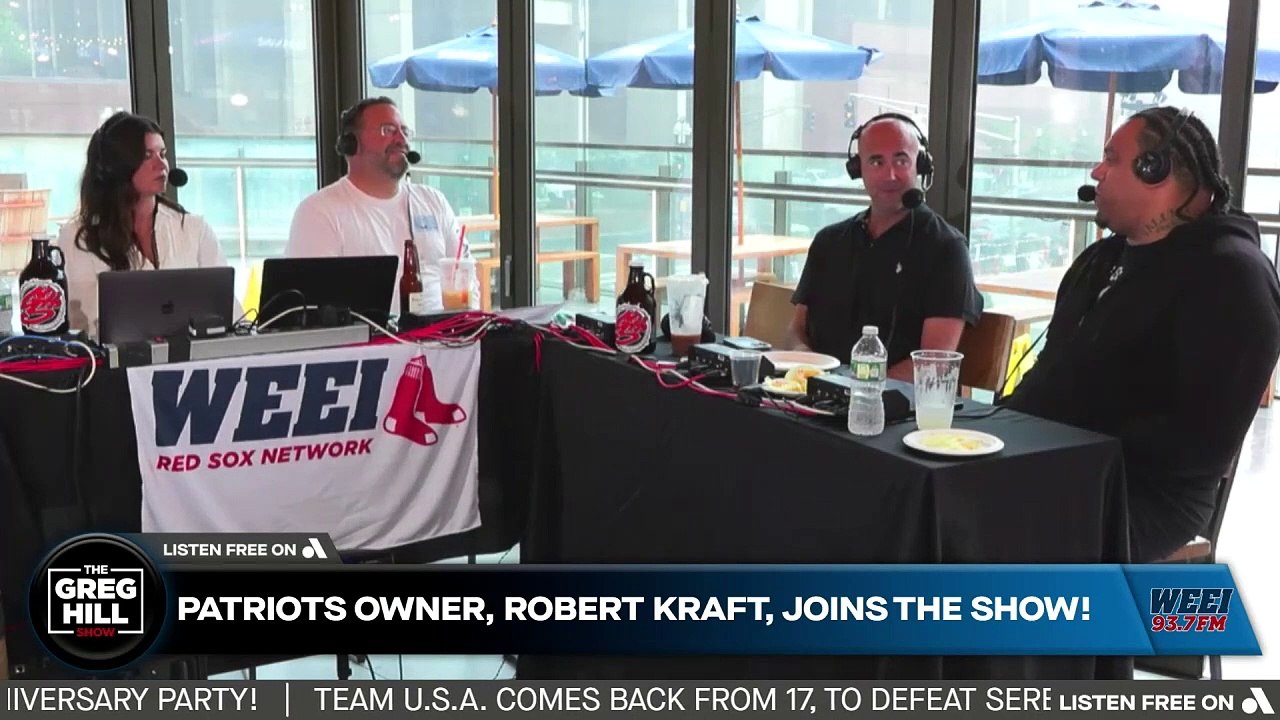 Patriots Owner, Robert Kraft Joins the show!