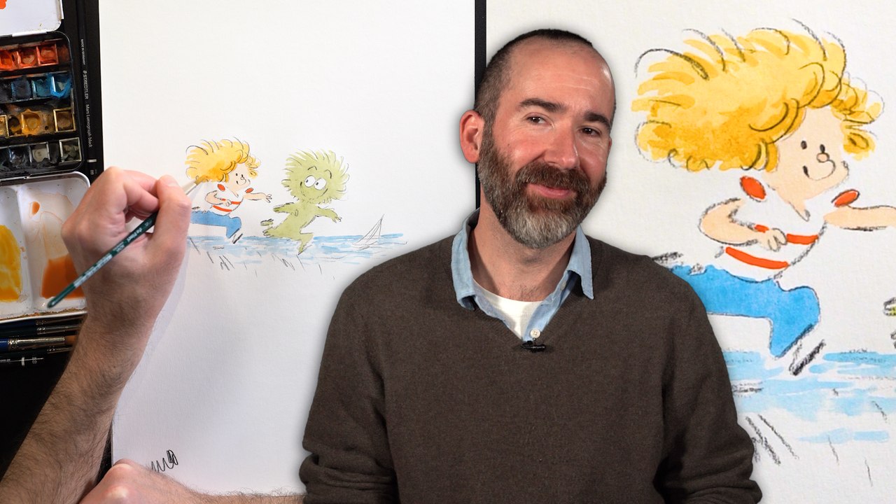 Comment dessiner Ana Ana, enfant star de la bande dessinée éponyme