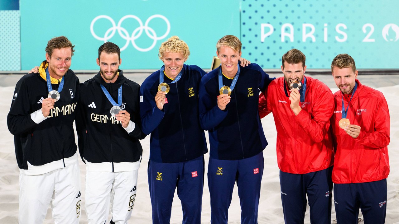 "Ausfall aller Systeme - aber großer Erfolg": Silber im Beachvolleyball