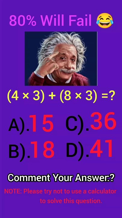 Maths Puzzle For Brain Test  Only For Genius  IQ test #shorts #maths #brain #iq #challenge #iqtest