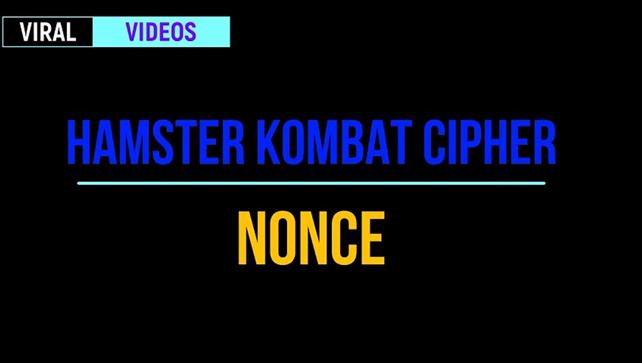 12 August Hamster Kombat Cipher | How to Solve cipher Today