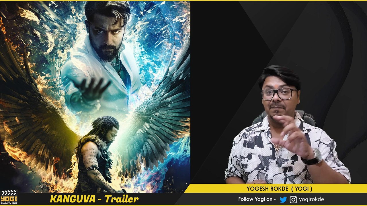 Kanguva Trailer Review _ Yogi Bolta Hai in Hindi