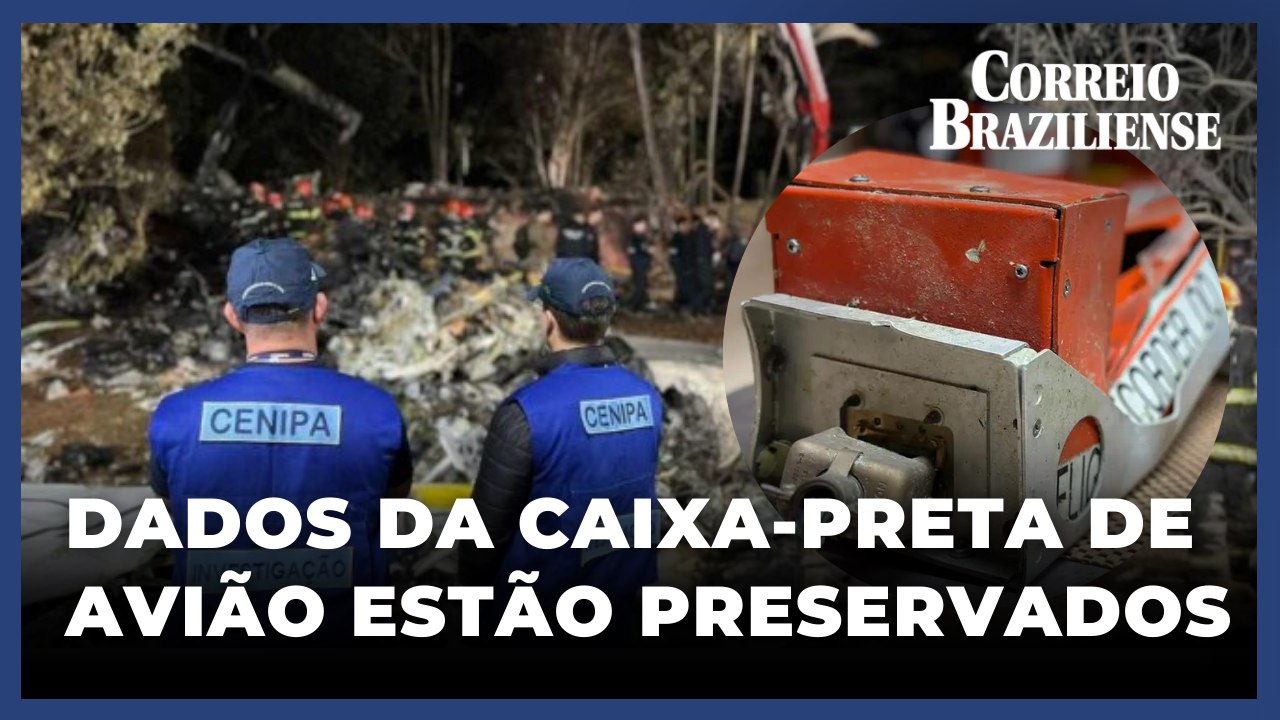 Dados da caixa-preta do avião que caiu em Vinhedo estão 100% preservados