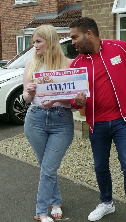 Blaydon Postcode Lottery winners