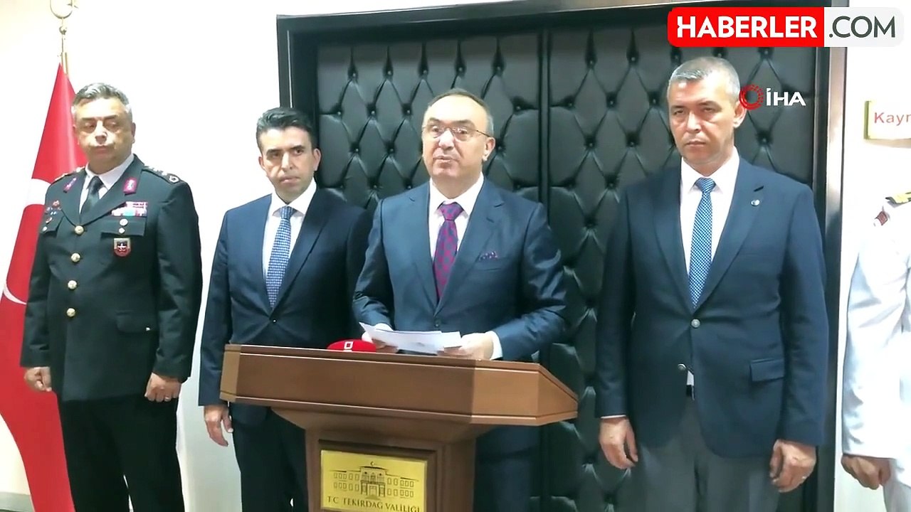 Tekirdağ Valisi Soytürk: 'Vatandaşlarımız kendilerini güvende hissediyor'