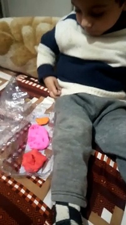 playing with play dow