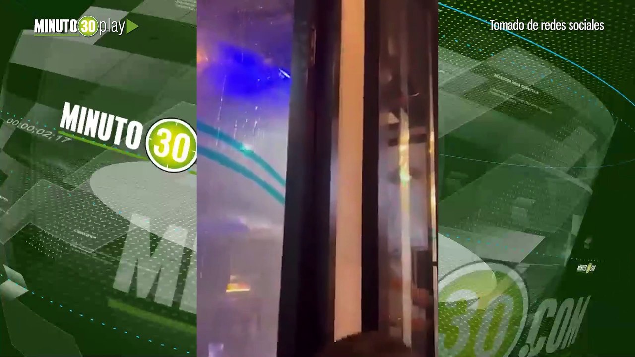 El fuerte aguacero y vendavales en Guatapé dejaron viviendas afectadas