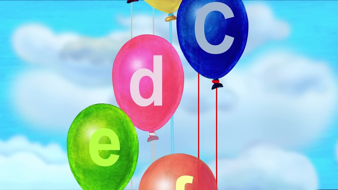 The Alphabet Song (The ABCs) in Lower-Case Letters