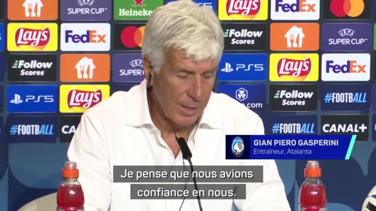 Atalanta - Gasperini : "Nous avions pourtant confiance en nous..."