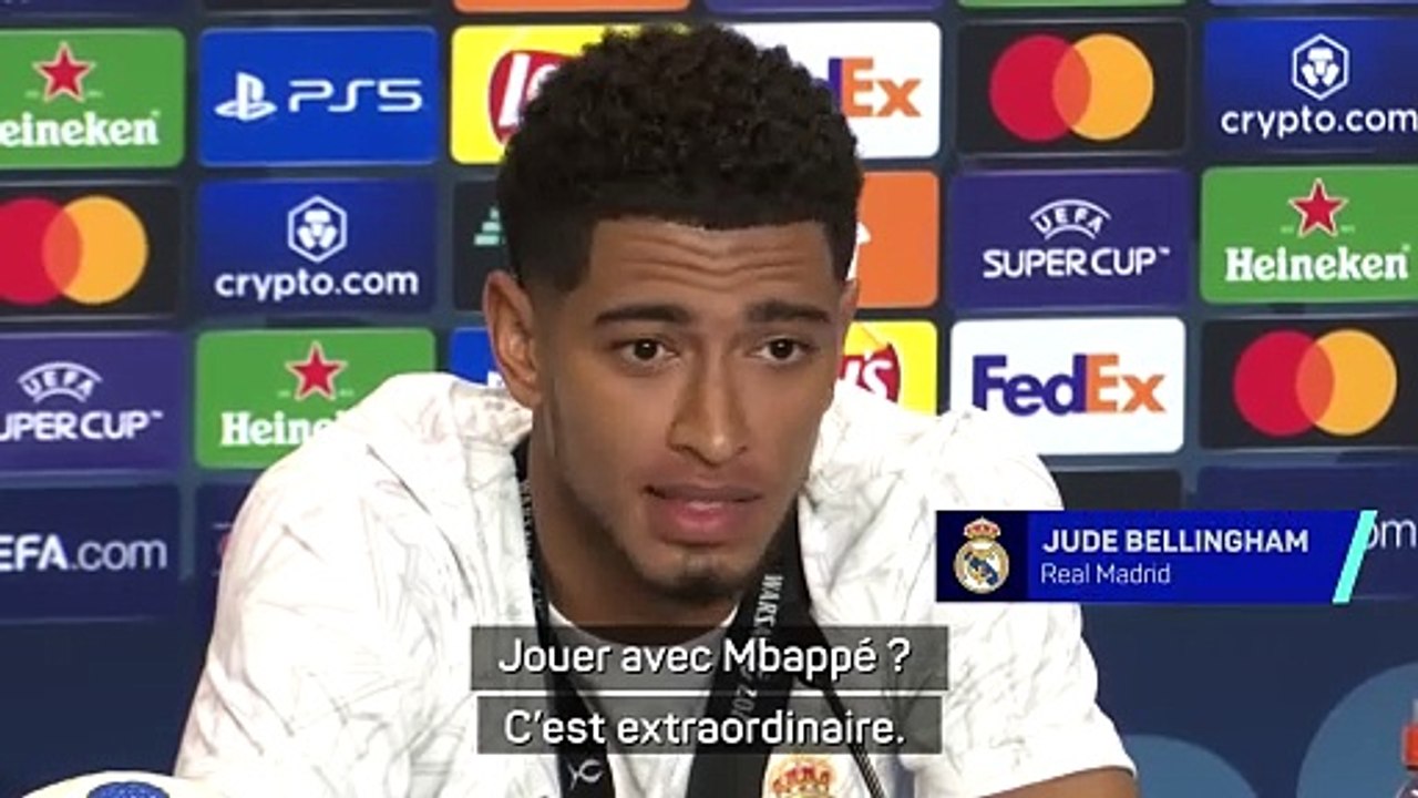 Bellingham : "Mbappé ? C'est extraordinaire"