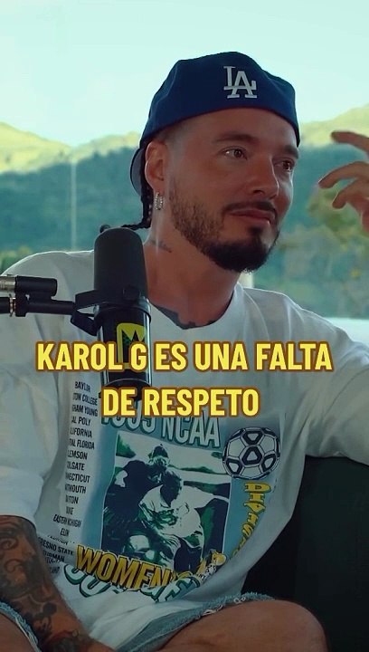 J Balvin tilda de “falta de resto” a su compatriota Karol G