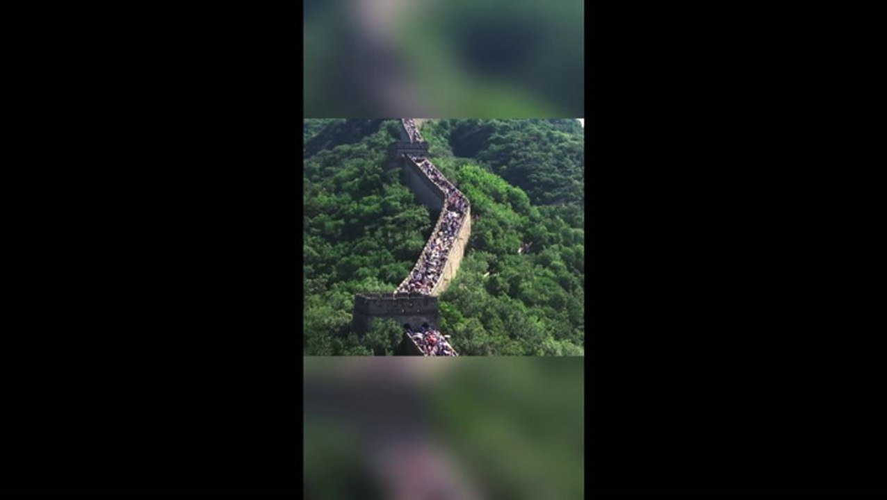 Beijing launches drone food delivery service on Great Wall Of China