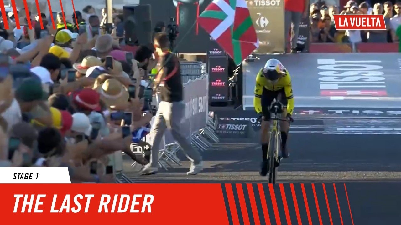 The last rider - Stage 1 - La Vuelta 2024