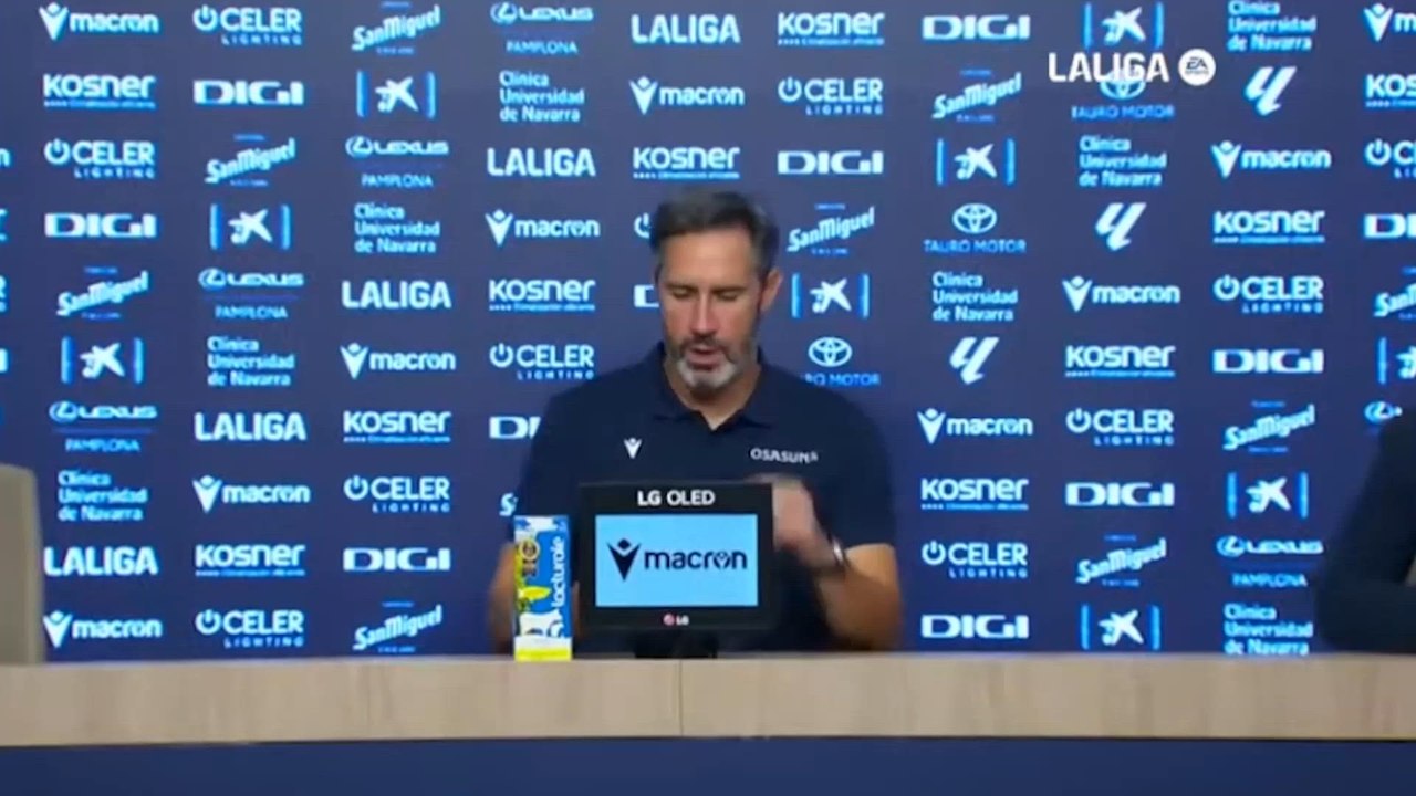 Rueda de prensa Vicente Moreno | Osa-Leg