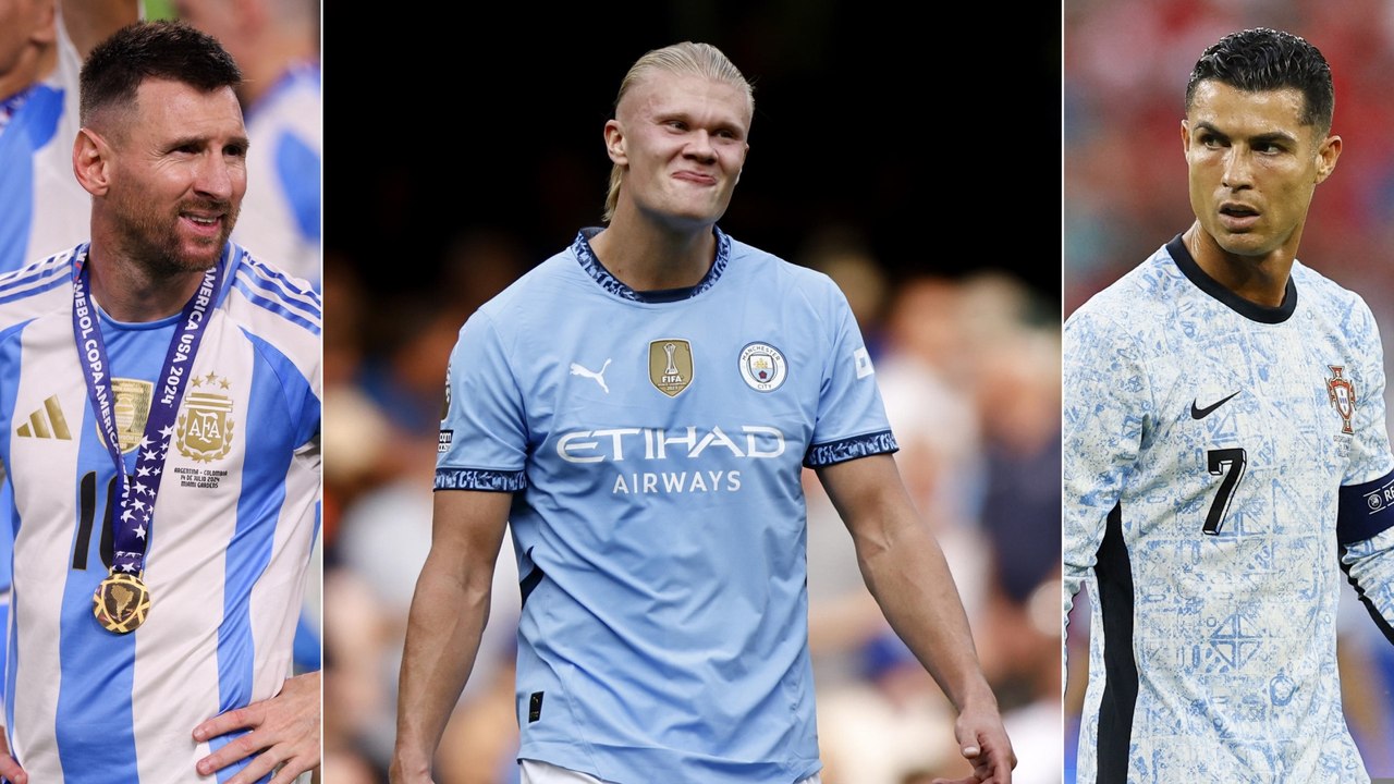 Haaland is producing Messi and Ronaldo numbers - Guardiola