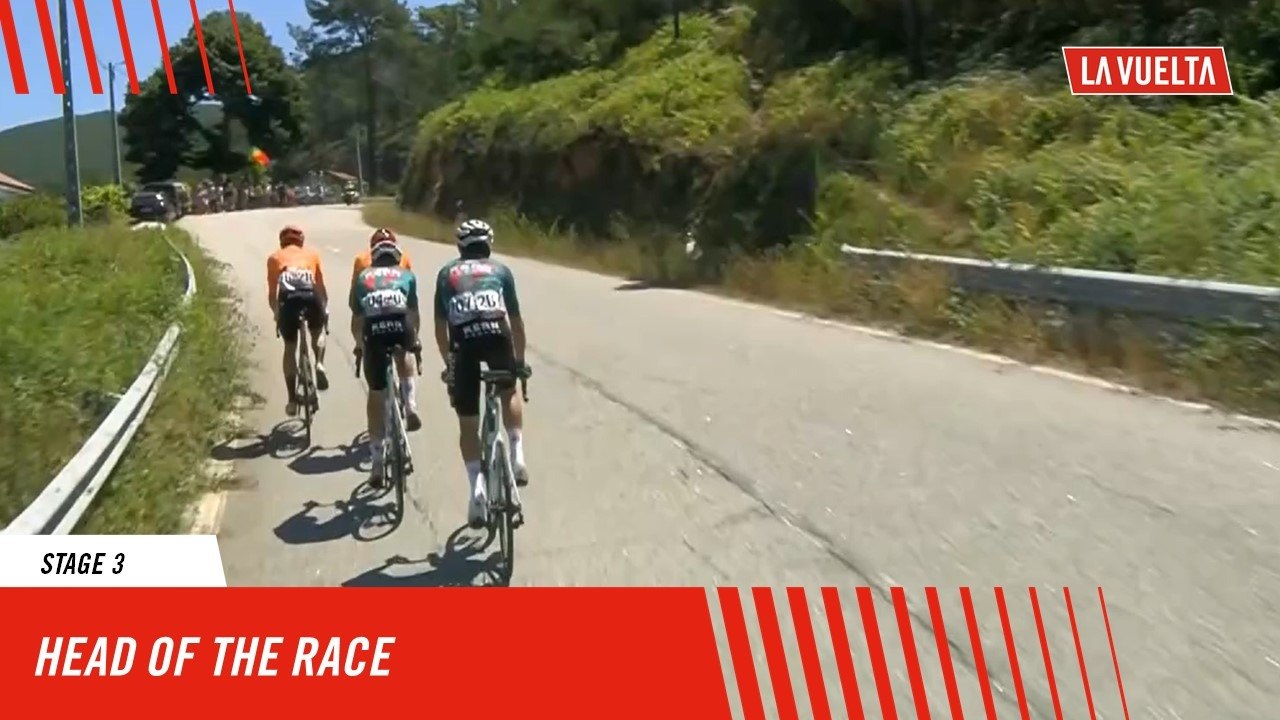 Head of the race - Stage 3 - La Vuelta 2024