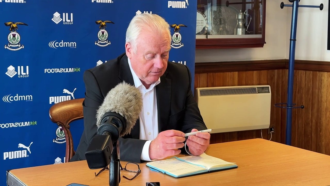 Inverness Caledonian Thistle Press Conference