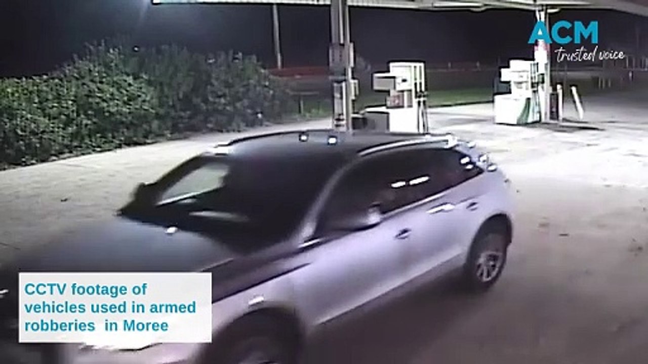 Moree CCTV Cars in Armed Robberies