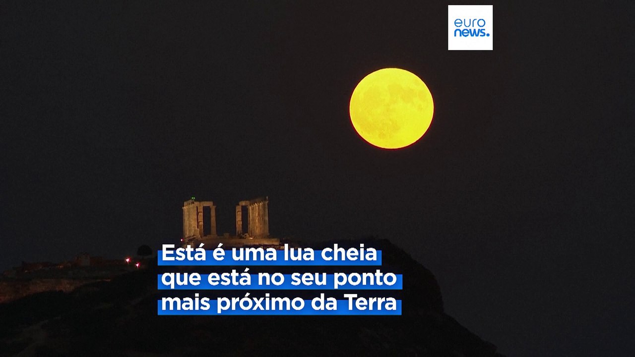 Rara Super Lua Azul iluminou a noite em todo o mundo