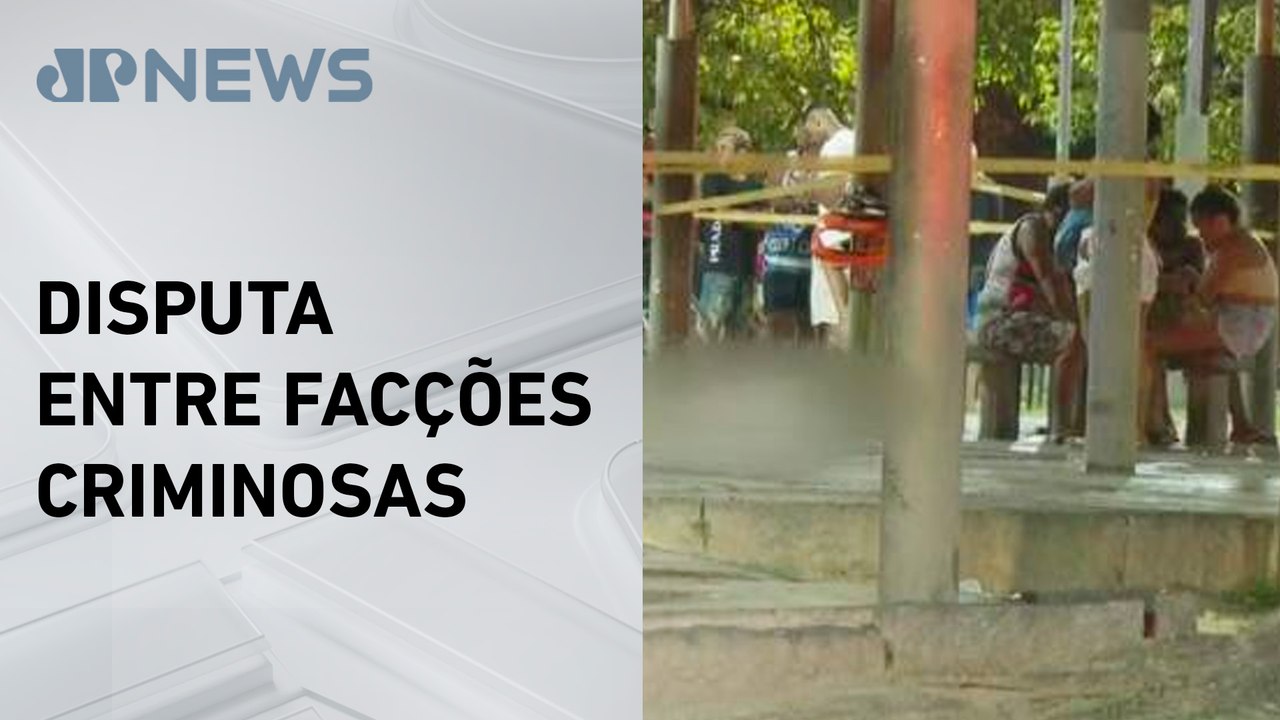 Chacina deixa cinco mortos em praça no Rio de Janeiro