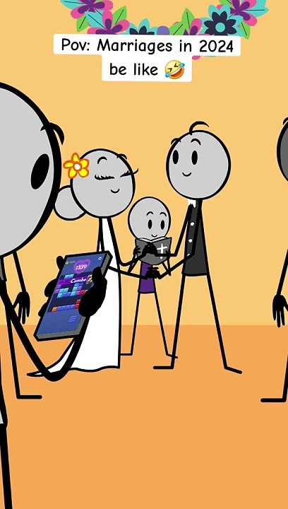 Marriages in 2024 be like #blockblast #humor #comedy#foryou #relatable #relatable#animation #viral #fyp#animationmeme #2danimation#USA
