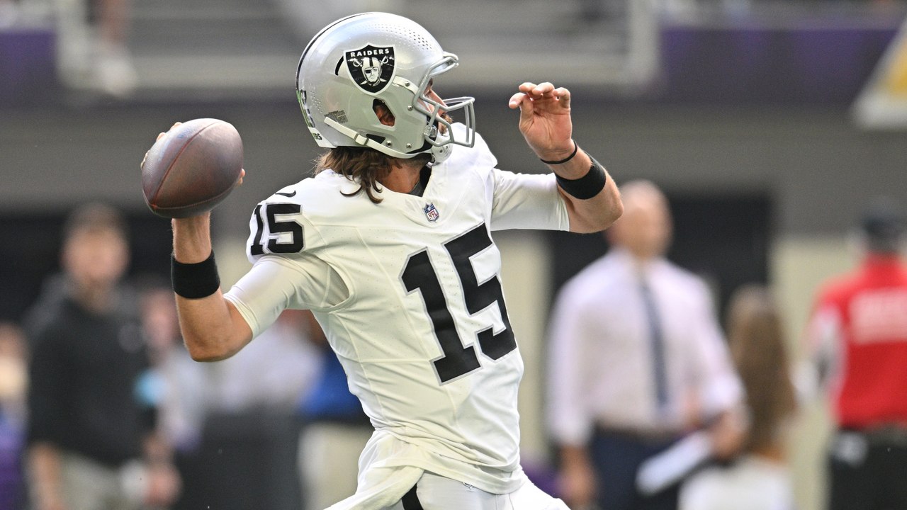 Gardner Minshew to Lead Raiders Against Chargers in Week 1