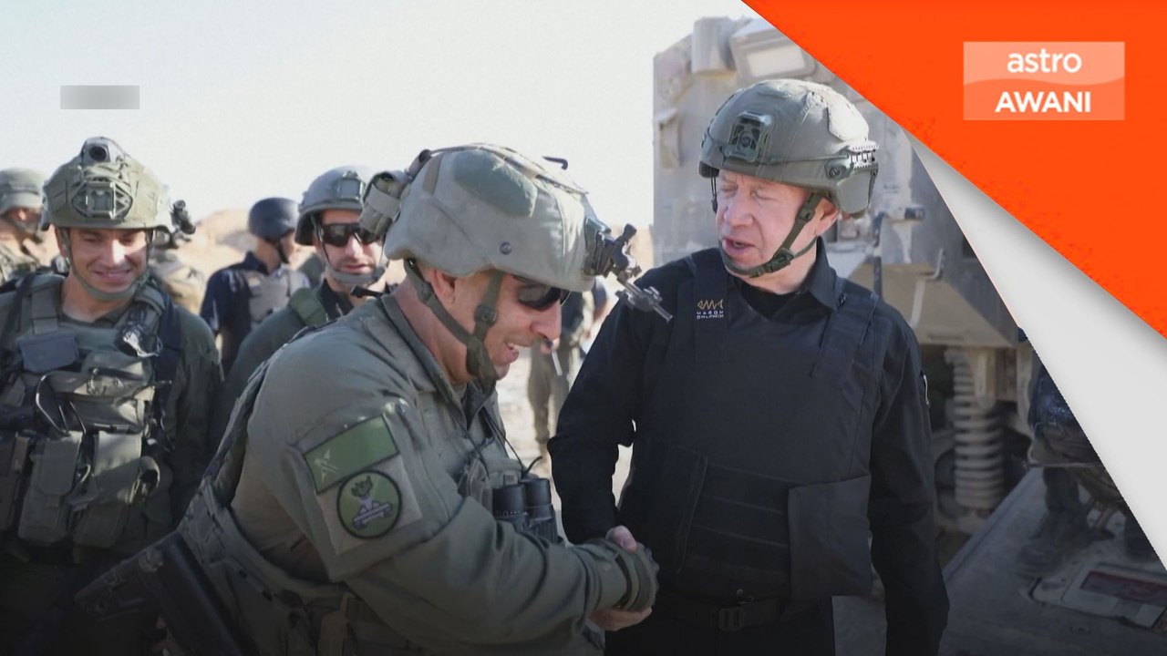 Netanyahu, Gallant sedia ancaman dalam lawatan rasmi ke Gaza