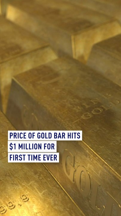 Price of gold bar hits $1 million for first time ever