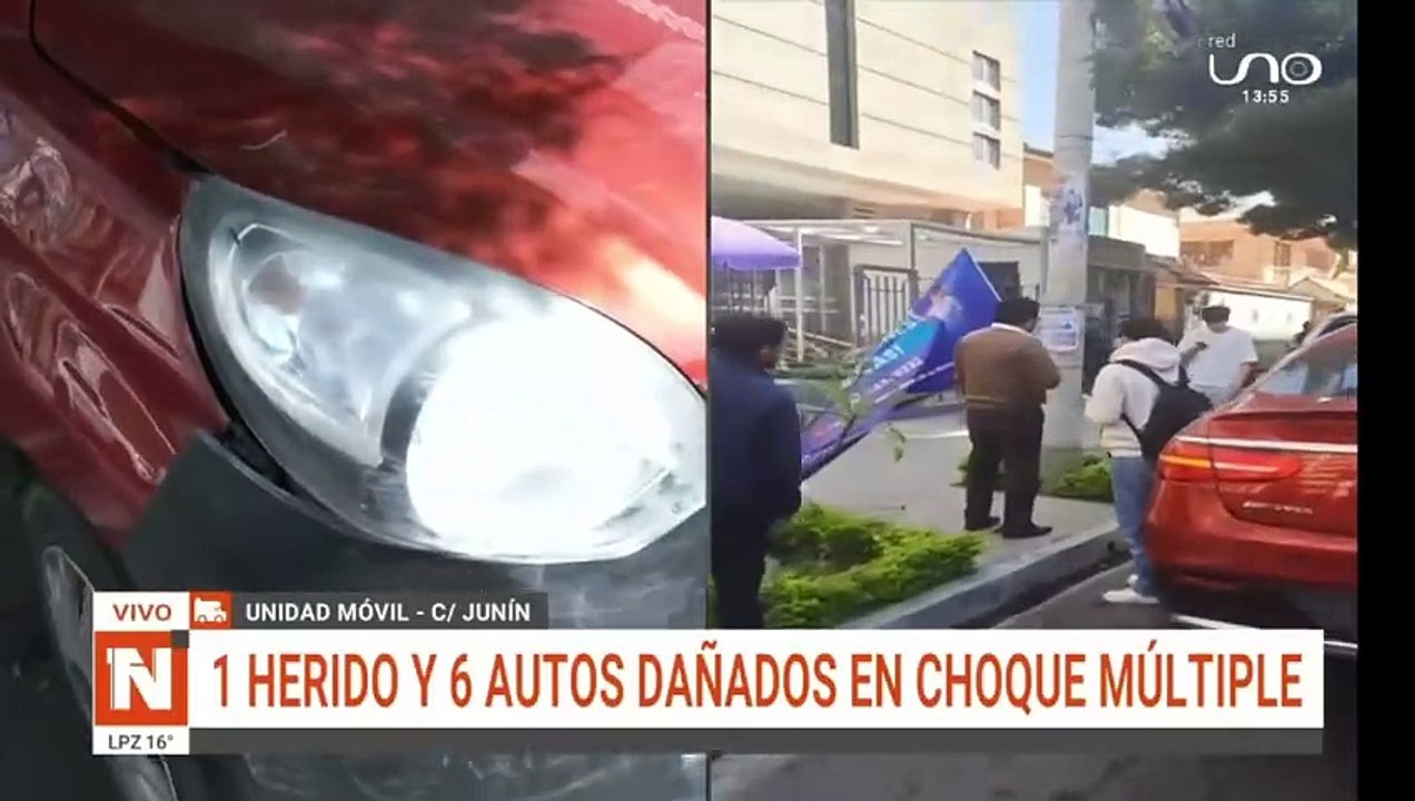 Múltiple choque Cochabamba