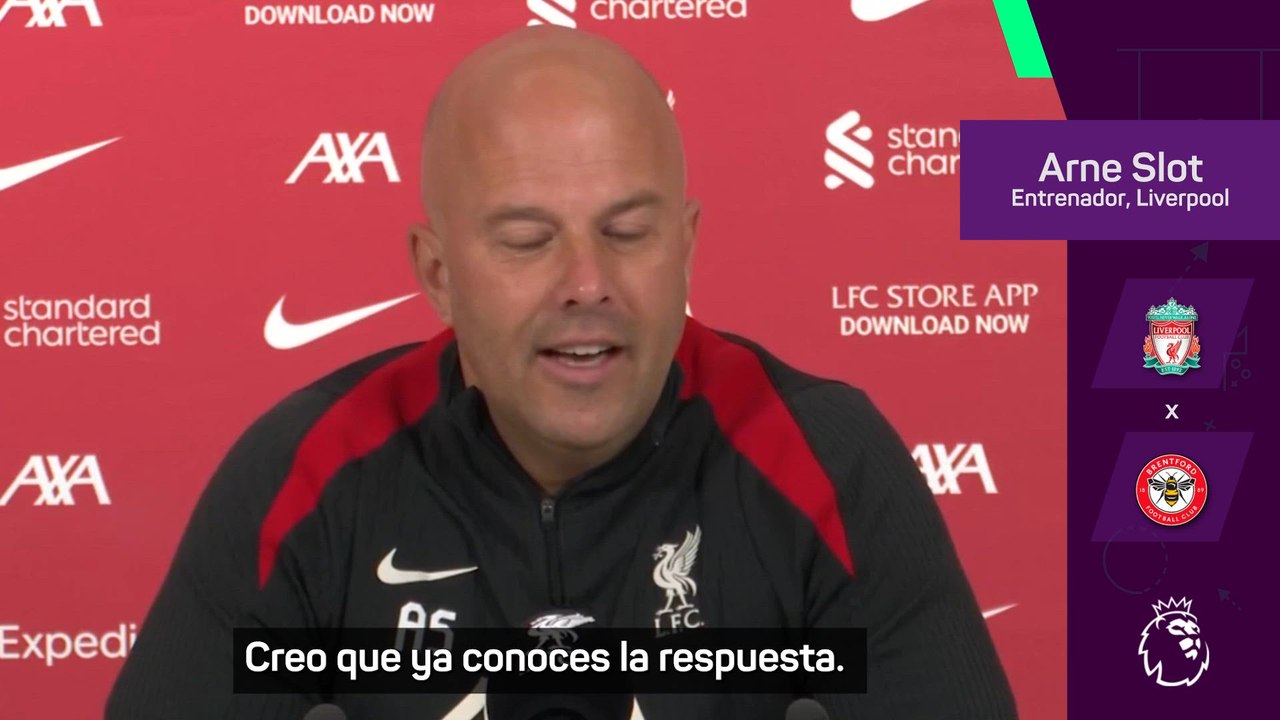 Arne Slot: "¿Mamardashvili? Si hay a un acuerdo tendrán noticias nuestras"