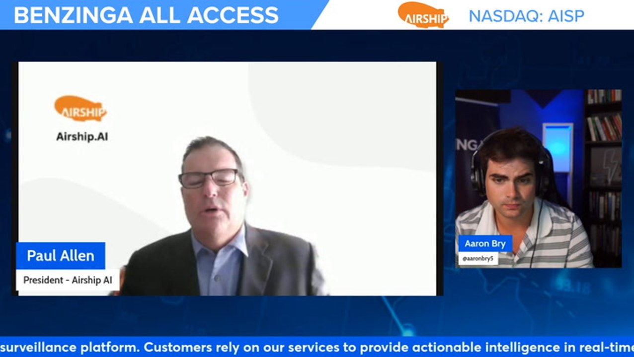 Airship AI Reports Rapid Growth in AI Security Sector 🚀 – Insights from President Paul Allen on Benzinga