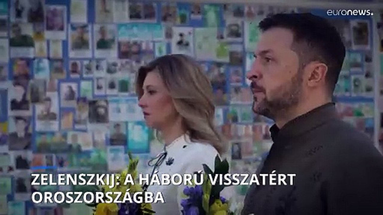 Zelenszkij: a háború visszatért Oroszországba