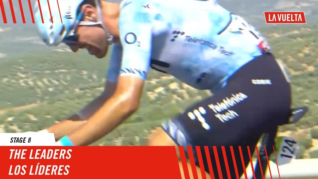 The leaders - Stage 8 - La Vuelta 2024