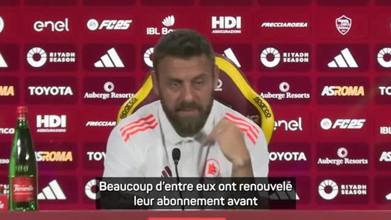 Roma - De Rossi : "Dybala, c'est une belle histoire !"
