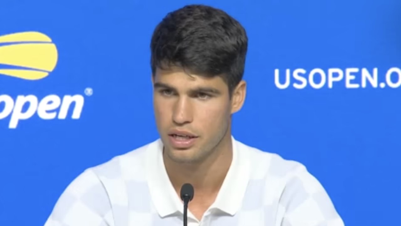Tennis - US Open 2024 - Carlos Alcaraz : "Jannik Sinner is declared innocent, I stand by that"