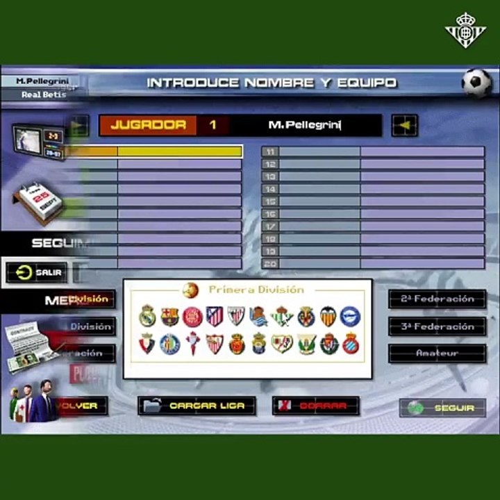 Real Betis. Vitor Roque en PC Fútbol 5