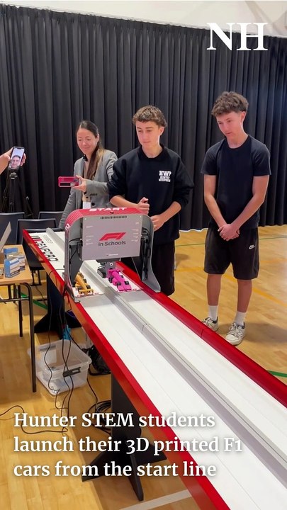 F1 3D printed cars at HSPA