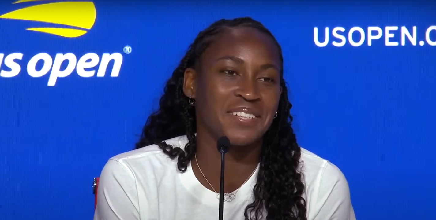 Tennis - US Open 2024 - Coco Gauff : "My aunt says she came up with calling me Coco"