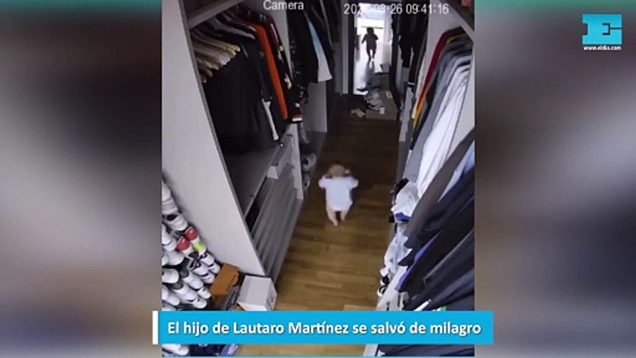 ¡Susto para Lautaro Martínez! Su hijo se salva de milagro ⚽