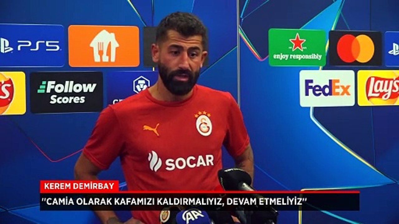 Kerem Demirbay'dan mağlubiyet açıklaması: Üzgünüz!