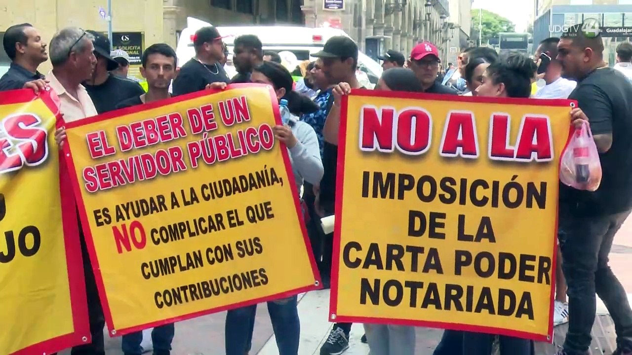 Por cambio de reglas, gestores se manifiestan; exigen prórroga para seguir trabajando