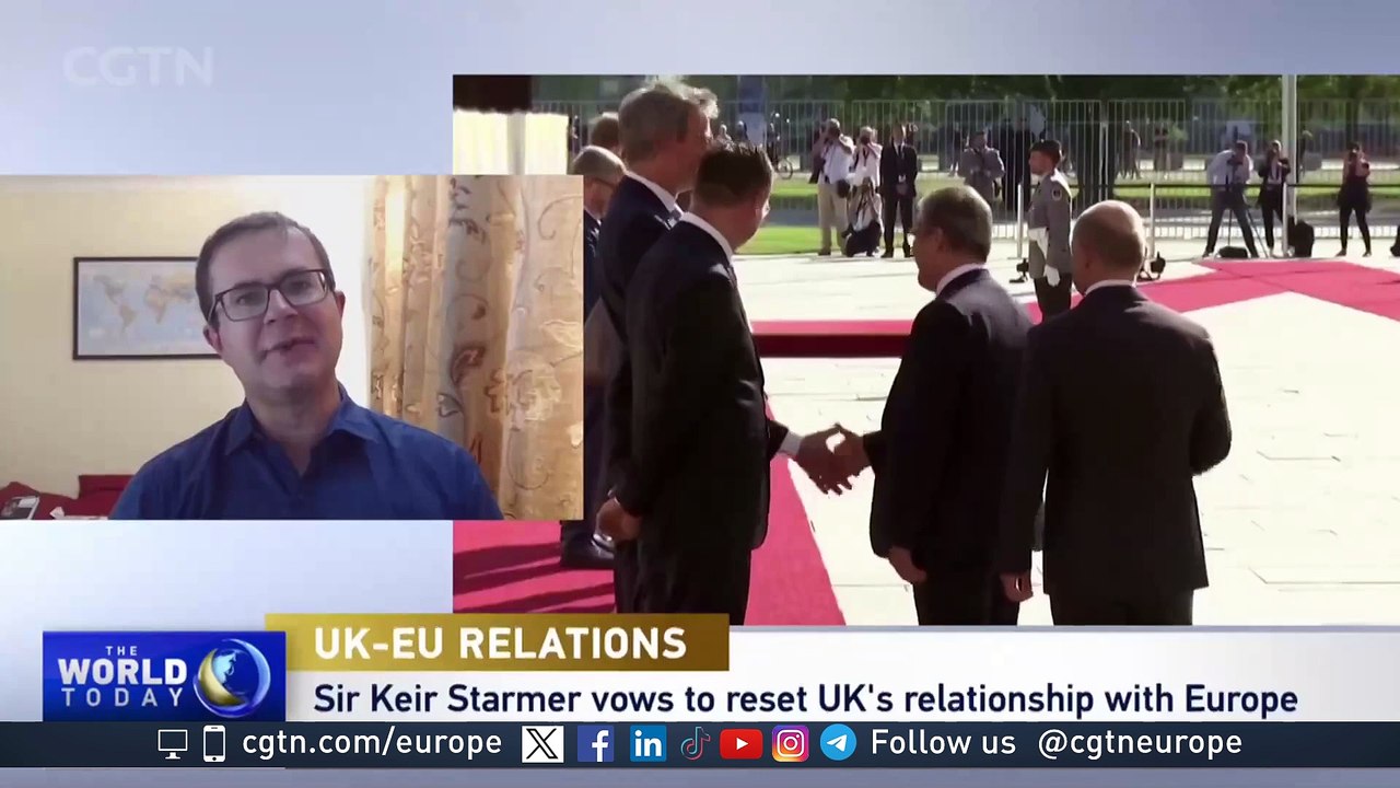UK's Starmer in Germany for 'reset' talks:"Deeping of a bilateral relationship"