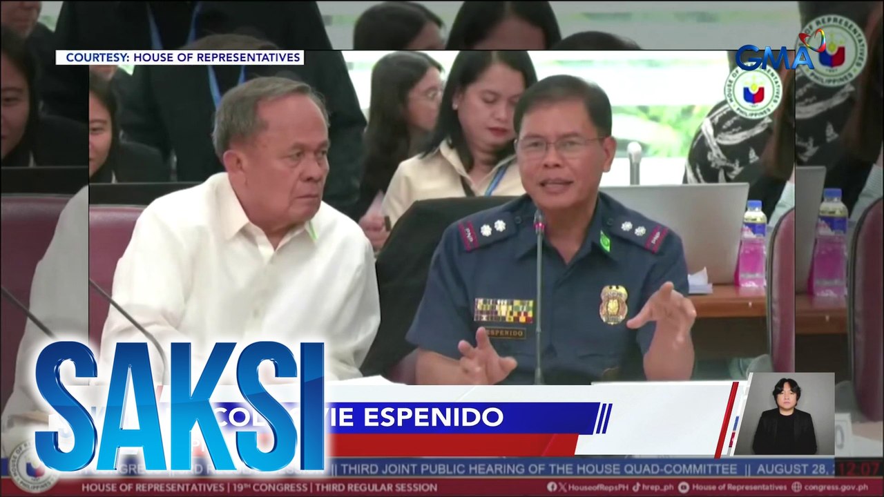 Espenido, sinabing may sinusunod umanong quota at reward system noon sa Oplan Tokhang; idinawit si Sen. Bato Dela Rosa | Saksi